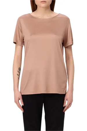 FAY Tops, Dames, Roze, XS, Witte Polo Shirt