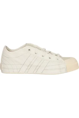 Y-3 Schoenen, Dames, Wit, 39 1/2 EU, Canvas Schoenen in Witte Kleur