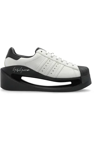 Y-3 Schoenen, Dames, Wit, 39 EU, Leer, Gendo Superstar