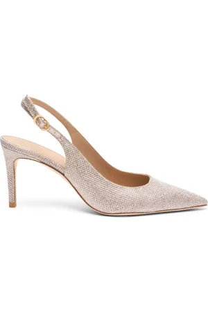 Stuart Weitzman Schoenen, Dames, Roze, 36 1/2 EU, Power Slingback 75