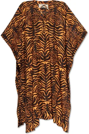 ULLA JOHNSON Badkleding, Dames, Bruin, Xs/S, Pareo Estelle