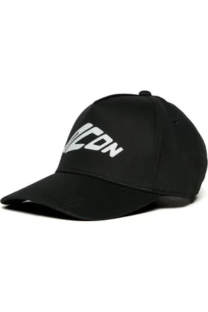 Dsquared2 Accessoires, unisex, Zwart, L, Katoen, Icon Cap