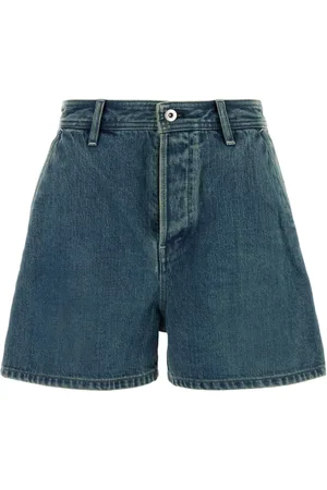 Jil Sander Korte broeken, Dames, Blauw, W27, Denim, Denim Shorts voor Stijlvolle Look