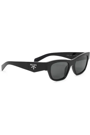 Prada Accessoires, Dames, Zwart, ONE Size, Zwarte zonnebril Stijlvolle damesaccessoires