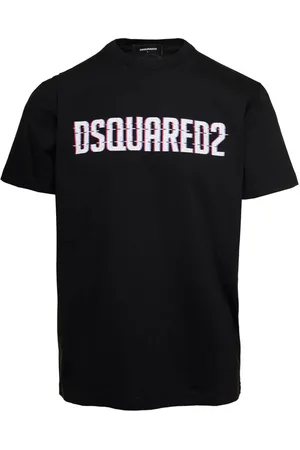 Dsquared2 Tops, Heren, Zwart, M, Stijlvolle T-shirts voor mannen