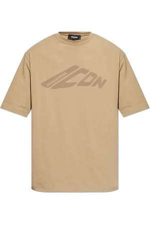 Dsquared2 Tops, Heren, , S, Katoen, T-shirt met geprint logo