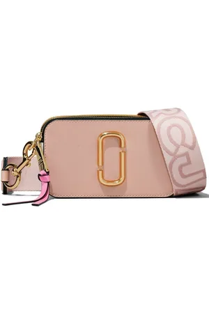 Marc Jacobs Tassen, Dames, Roze, ONE Size, Leer, The Snapshot Crossbody Bag