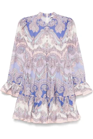 ZIMMERMANN Kleedjes, Dames, Veelkleurig, S, Korte Jurk