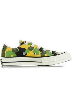 Converse Schoenen, Heren, Veelkleurig, 45 EU, Universiteit Laag Goud/Zwart Sneakers