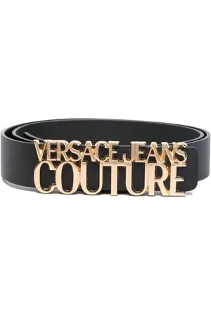 VERSACE Accessoires, Dames, Zwart, 75 CM, Riemen