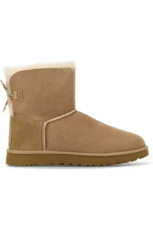 UGG Schoenen, Dames, , 37 EU, Suède, Suède Bow Enkellaarzen
