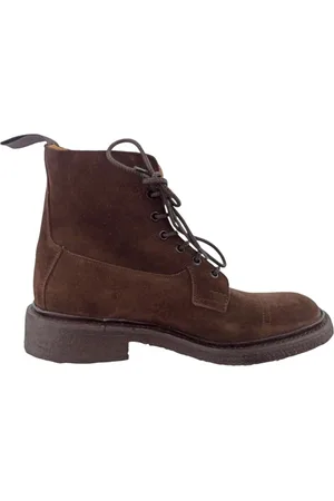 TRICKERS Schoenen, Heren, Bruin, 41 1/2 EU, Klassieke Leren Enkellaars