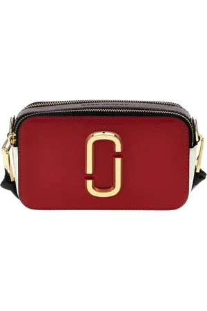 Marc Jacobs Tassen, Dames, Rood, ONE Size, Grijze Mini Cameratas