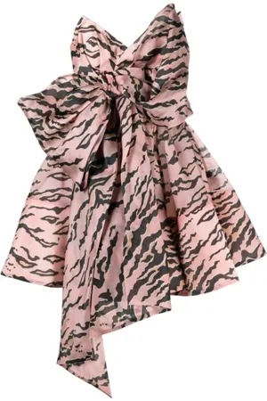 ZIMMERMANN Kleedjes, Dames, Veelkleurig, M, Matchmaker Mini Jurk