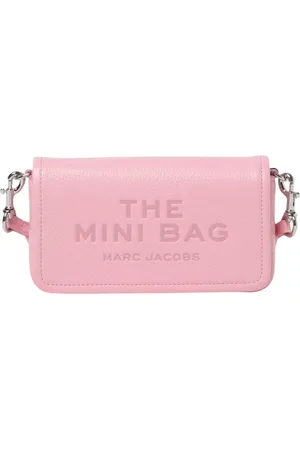 Marc Jacobs Tassen, Dames, Roze, ONE Size, Leer, Roze Crossbody Tas
