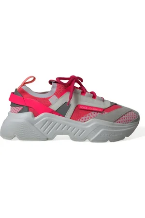 Dolce & Gabbana Schoenen, Dames, Veelkleurig, 38 EU, Katoen, Chunky Daymaster Sneakers