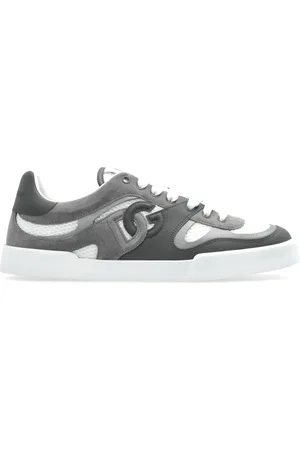 Dolce & Gabbana Schoenen, Heren, Grijs, 40 EU, Leer, Sportschoenen Portofino