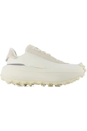 Y-3 Schoenen, Dames, Wit, 37 EU, Leer, Makura Sneakers