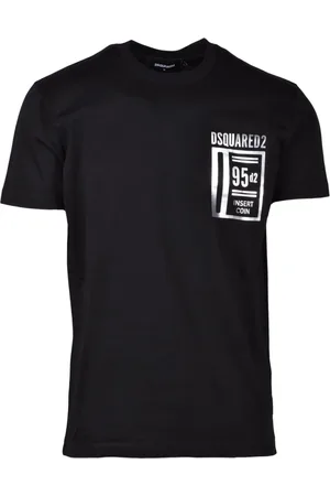 Dsquared2 Tops, Heren, Zwart, 3Xl, Katoen, Tshirt