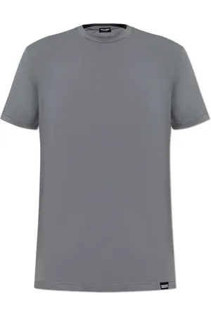 Dsquared2 Tops, Heren, Grijs, S, Katoen, T-shirt uit de Underwear collectie