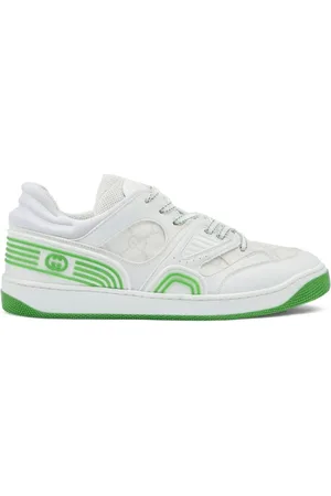 Gucci Schoenen, Dames, Wit, 40 1/2 EU, Basket Sneakers