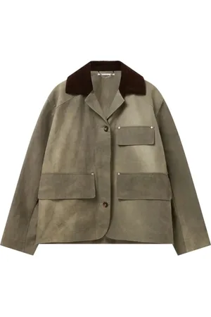 Stella McCartney Jassen, Dames, , 2Xs, Katoen, Werkkleding Harrington Jack
