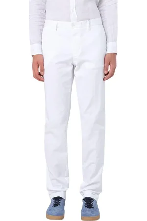Blauer Broeken, Heren, Wit, W38, Witte Straight Fit Chinos Broek
