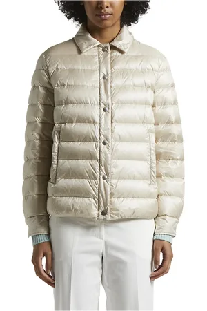 PESERICO SIGN Jassen, Dames, , L, Nylon, Dons overshirt met zeil kraag
