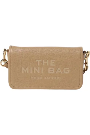 Marc Jacobs Tassen, Dames, , ONE Size, Leer, Roze Leren Crossbody Tas