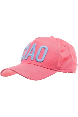 Dsquared2 Accessoires, Dames, Roze, ONE Size, Stijlvolle Cap