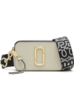 Marc Jacobs Tassen, Dames, Wit, ONE Size, Leer, The Snapshot Bag