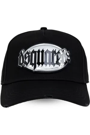 Dsquared2 Accessoires, Dames, Zwart, ONE Size, Katoen, Baseballpet