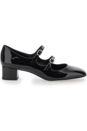 Stuart Weitzman Schoenen, Dames, Zwart, 40 EU, Leer, Zwarte Hakpomp Claris MJ