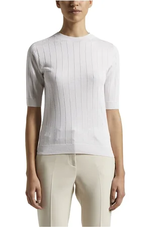 PESERICO SIGN Truien, Dames, , XS, Glanzende viscose blend mélange trui