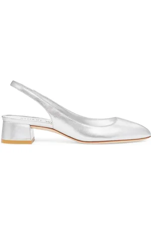 Stuart Weitzman Schoenen, Dames, Grijs, 40 EU, Vivienne 35mm Pumps