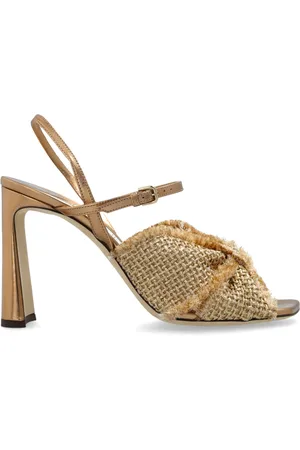 Jimmy Choo Schoenen, Dames, Geel, 40 EU, Sandalettes met hak Annika