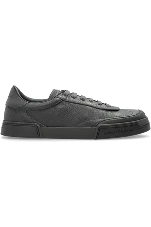 Dolce & Gabbana Schoenen, Heren, Grijs, 41 1/2 EU, Leer, Sportschoenen Portofino