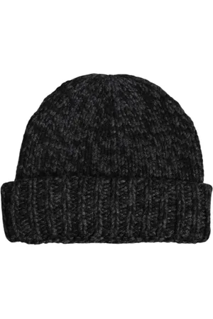 Dolce & Gabbana Accessoires, Heren, Grijs, ONE Size, Kasjmier, Luxe Cashmere Winter Beanie Hoed