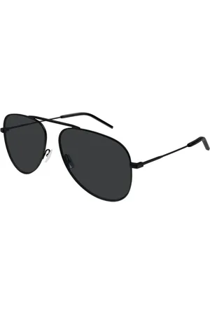 Saint Laurent Accessoires, unisex, Zwart, ONE Size, Elegante zonnebril voor stijlvolle looks