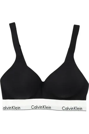 Calvin Klein Ondergoed, Dames, Zwart, S, Wit Minimalistisch Lingerie Set