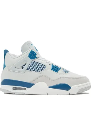 Jordan Schoenen, Heren, Blauw, 40 EU, Leer, Military Sneakers, klassieke stijl