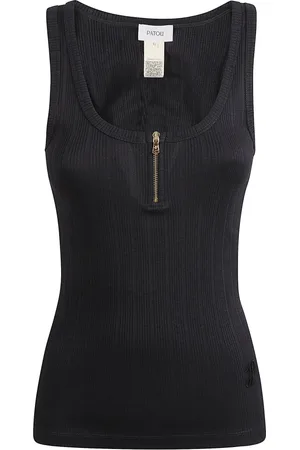Patou Tops, Dames, Blauw, S, Blauwe Geritste Tanktop