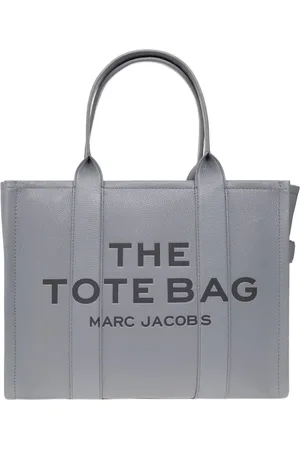 Marc Jacobs Tassen, Dames, Grijs, ONE Size, Leer, The Tote Large Shopper Tas