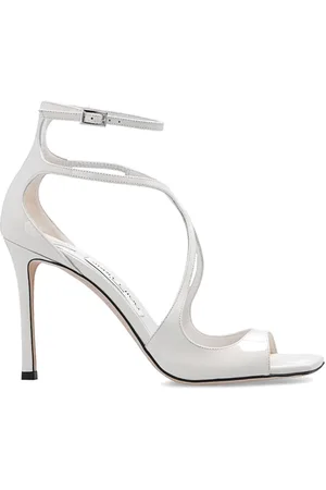 Jimmy Choo Schoenen, Dames, , 38 EU, Leer, Azia Sandalen met Hak