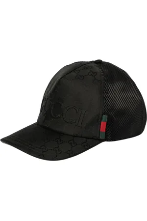 Gucci Accessoires, Heren, Zwart, L, Tijdloze Wide-Brim Fedora Hat
