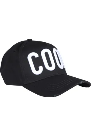 Dsquared2 Accessoires, Heren, Zwart, ONE Size, Katoen, Cool Baseball Cap