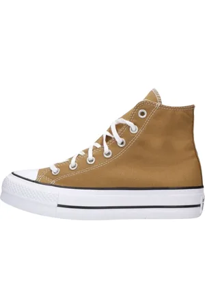 Converse Schoenen, Dames, Bruin, 37 1/2 EU, Hoge Lift Platform Sneakers