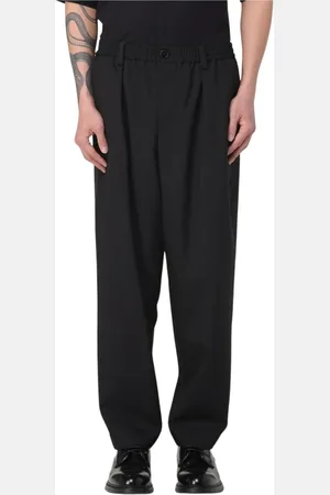 Marni Broeken, Heren, Zwart, M, Zwarte Straight Leg Broek