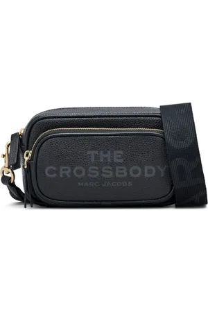 Marc Jacobs Tassen, Dames, Zwart, ONE Size, Leer, Luxe Leren Schoudertas in Zwart