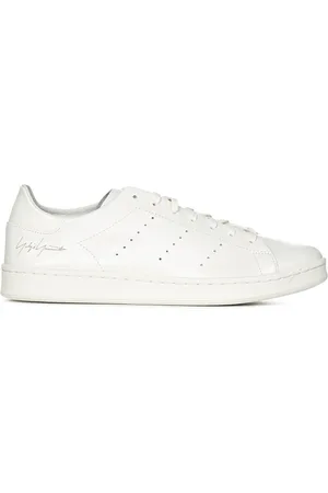 Y-3 Schoenen, Dames, Wit, 38 EU, Leer, Witte Leren Sneakers Stijlvol Comfort